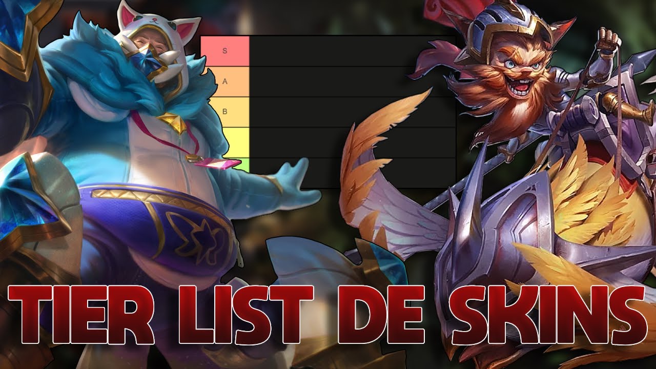 TIER LIST DE SKINS DUPLA - KLED E URGOT (MUITO MALUCO)