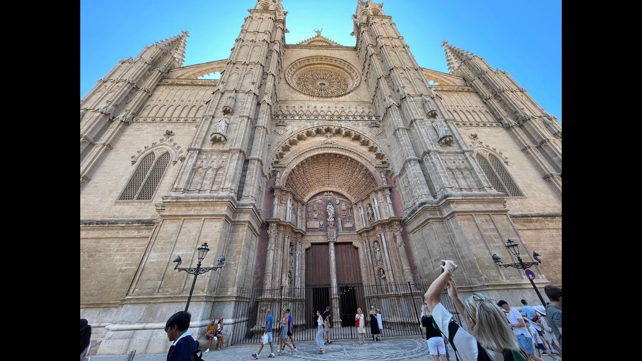 THE CATHEDRAL  OF PALMA DE MALLORCA,SPAIN