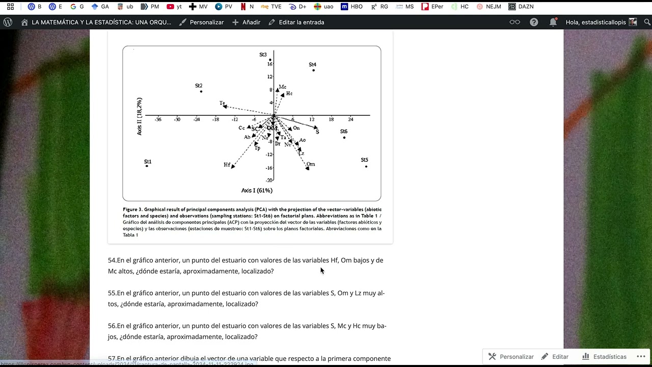 Problemas de Estadística (P51-P59)
