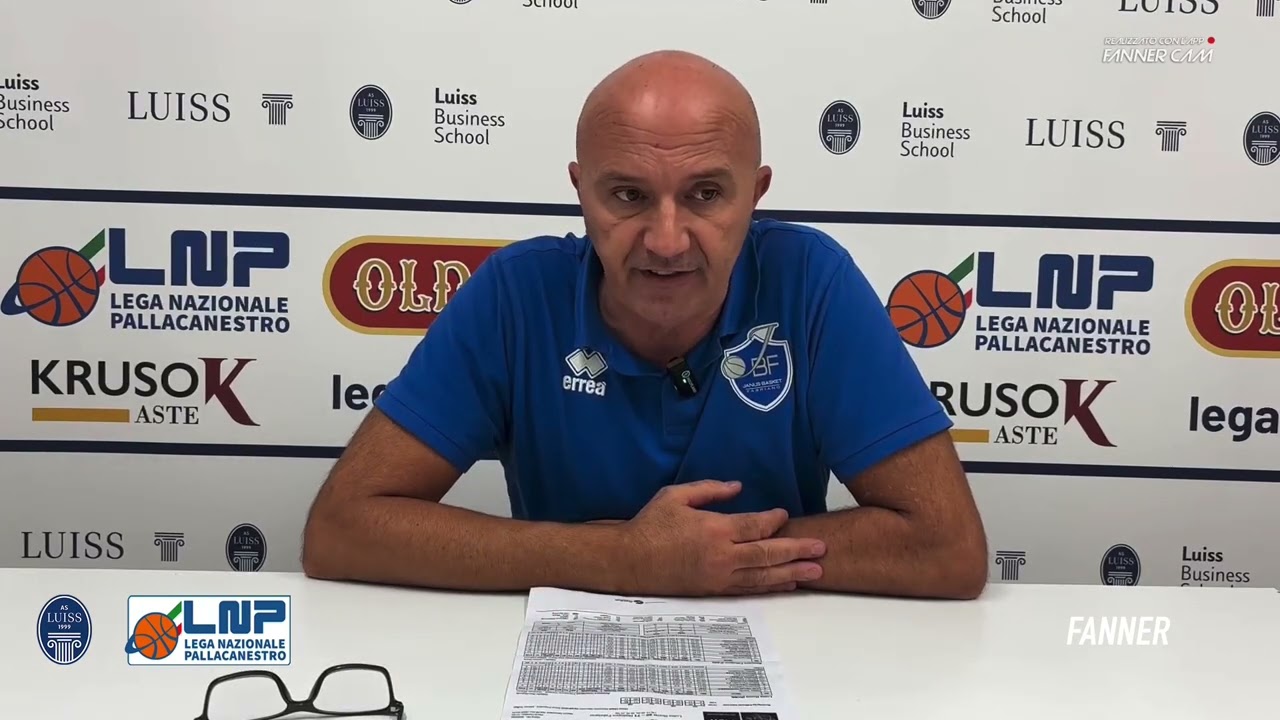 🎤 Luiss Roma 🆚 Ristopro Fabriano | L'intervista a coach Nunzi