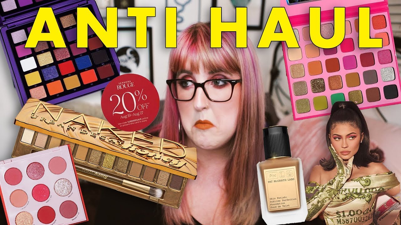 ANTI-HAUL #19  |  The Sephora Summer Sale - SO many foundations and palettes
