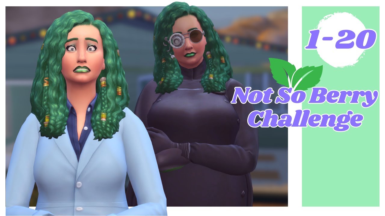 Not So Berry Challenge: Full Mint Generation Series 🌿 | Sims 4 Let's Play