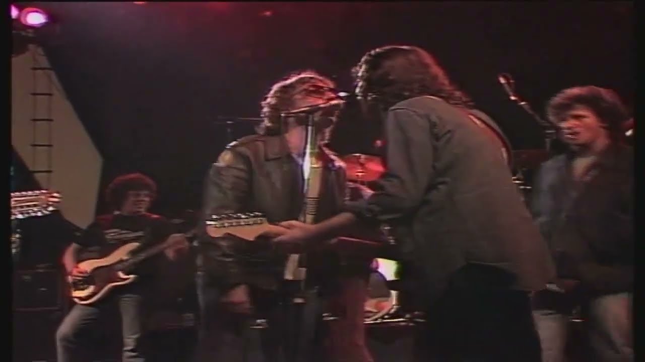 Rory Gallagher Eric Burdon Wolfgang Niedecken David Lindley Knocking On Heaven's Door Rockpalast1982