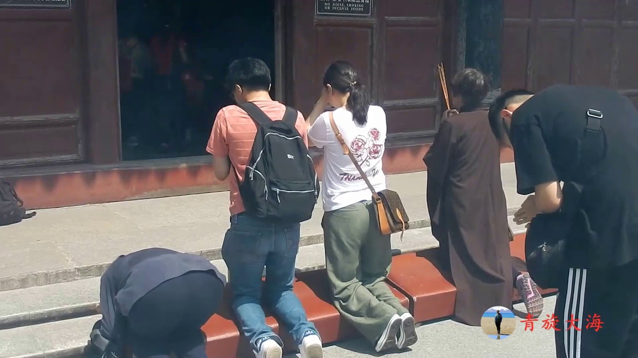 大海实拍，中国佛教普陀山，门票260元看完后不用来了