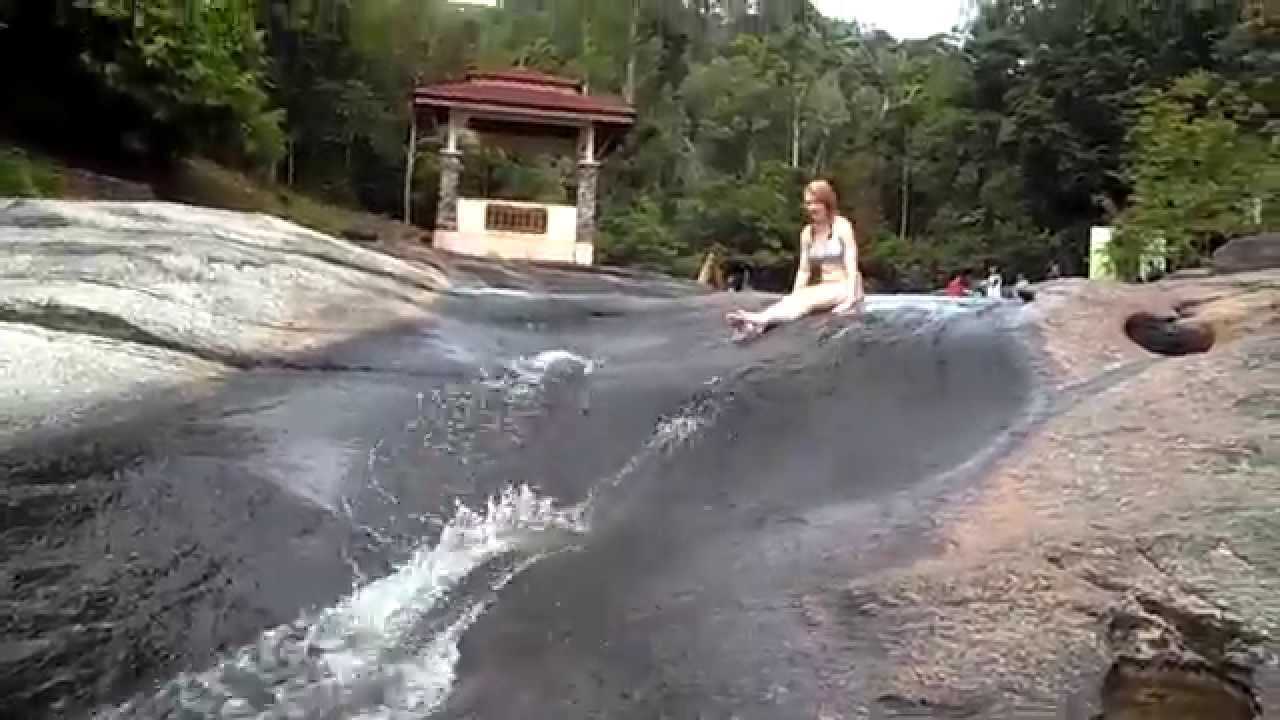 Natural Slides @ Telaga Tujuh, Langkawi