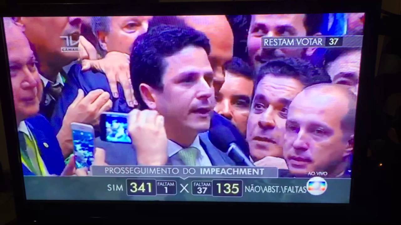 ULTIMO VOTO DO IMPEACHMENT DA DILMA