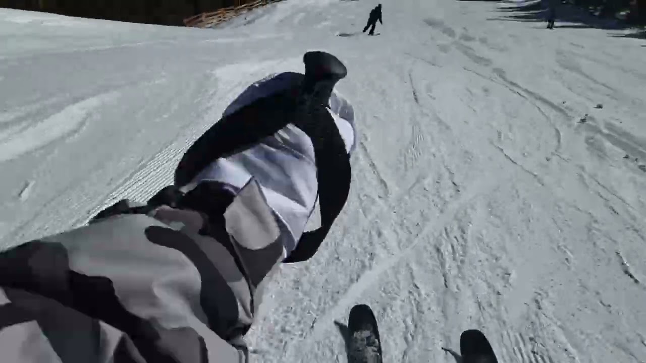 skiing in break