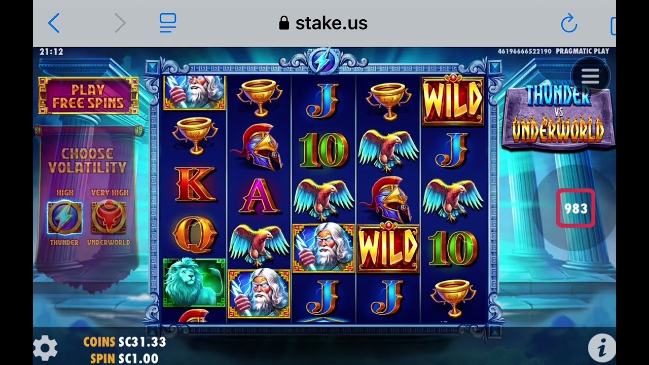 THUNDER VS UNDERWORLD (STAKE.US)