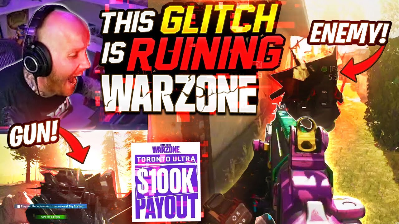 THIS GLITCH IS RUINING WARZONE! CALL OF DUTY NEEDS TO FIX THIS!