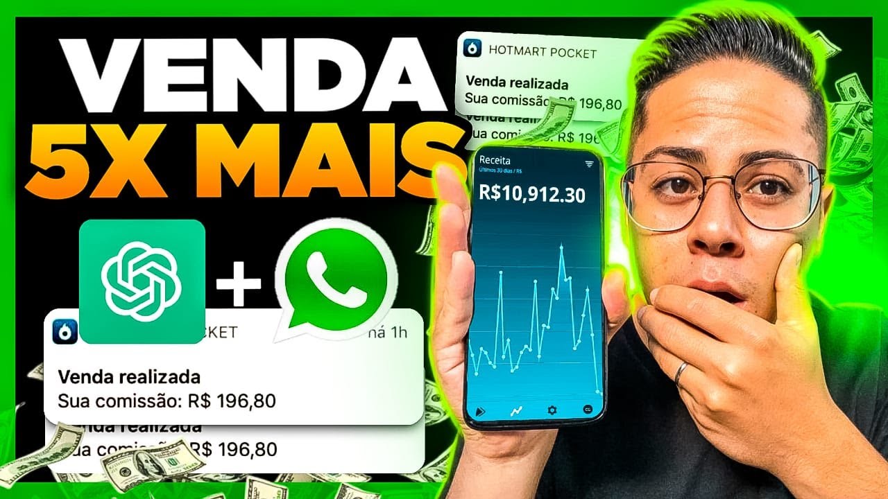 Script de Vendas APELÃO para Ganhar dinheiro com WhatsApp todos os dias (ChatGPT)