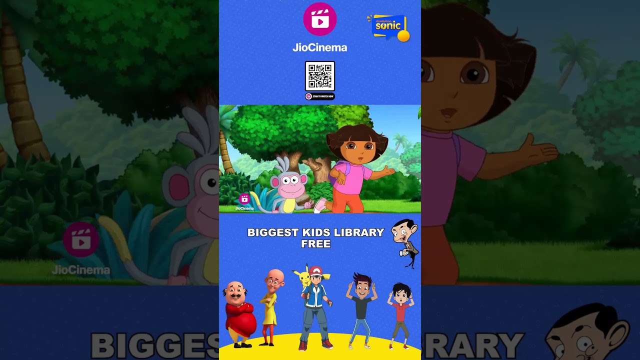 Enjoy the largest library of toons with Jio Cinema! #nick #sonic #jiocinema
