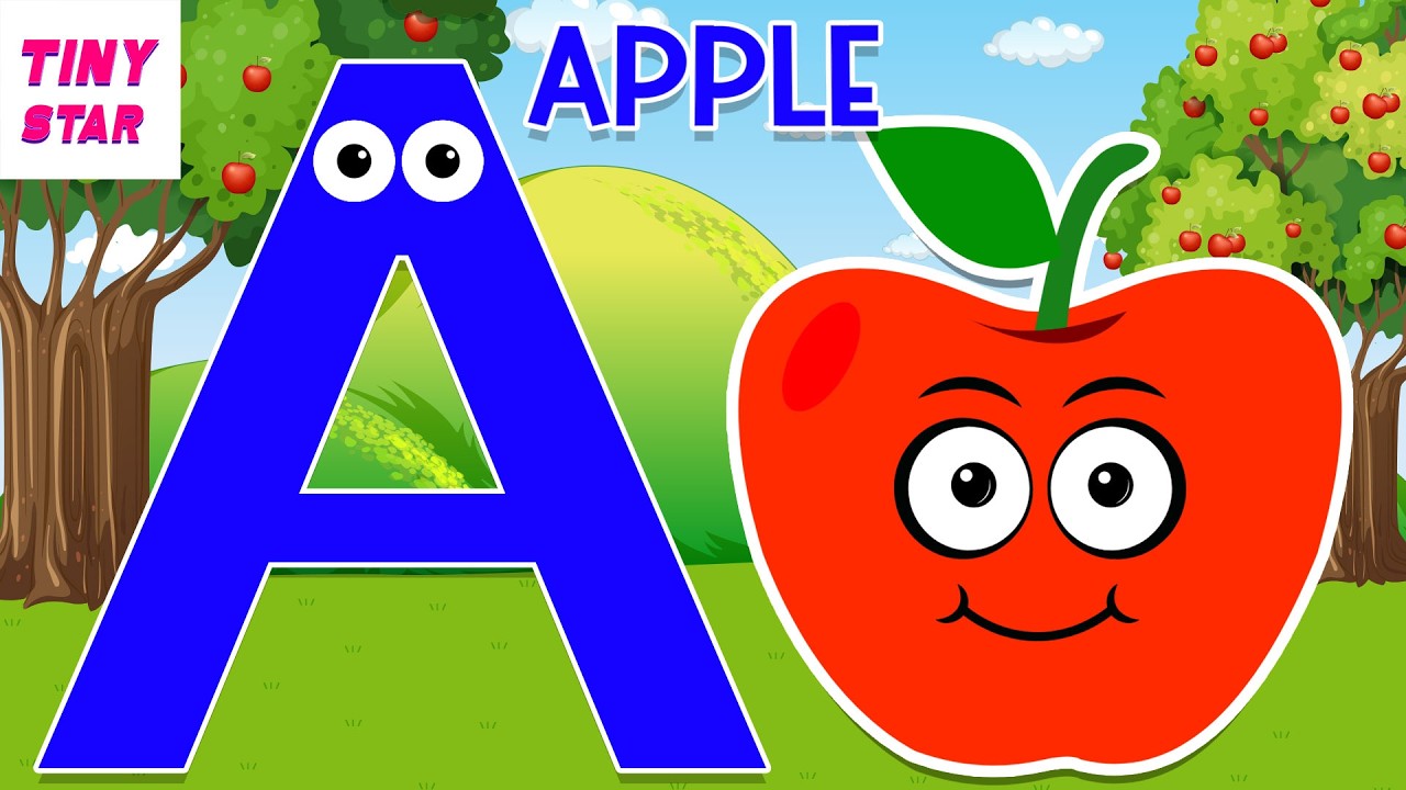 A for Apple 🍎  aa Apple 🍎|  learning song  for Babies|  3D Animated song for kids| 3 years old