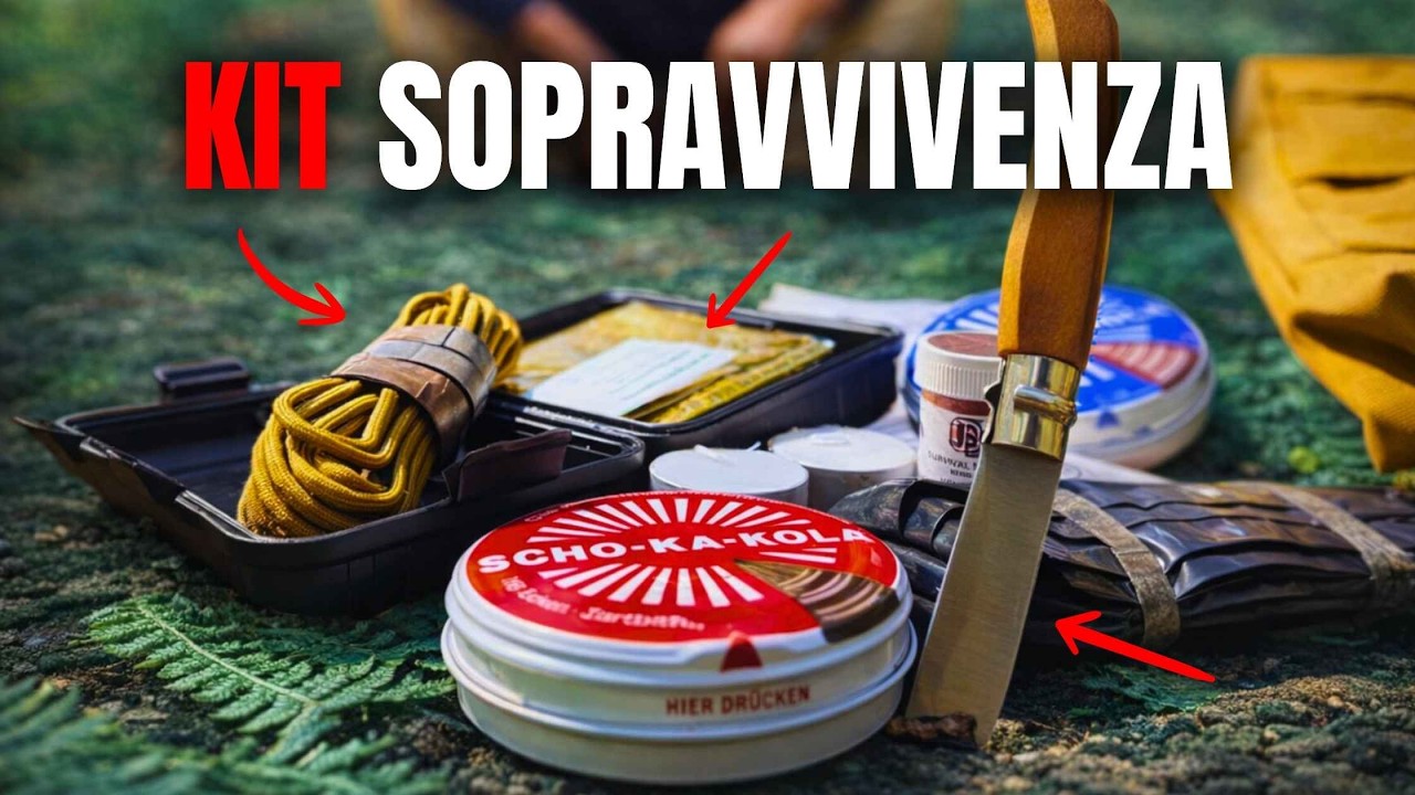 Kit di Sopravvivenza Reale e Come Costruirlo - Ti Salverà la Vita!
