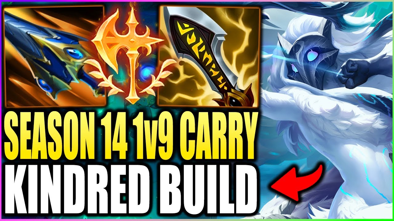 THIS SEASON 14 KINDRED BUILD HARD CARRIES EVERY GAME! (Sundered Kindred Is Legit S+ Tier!)