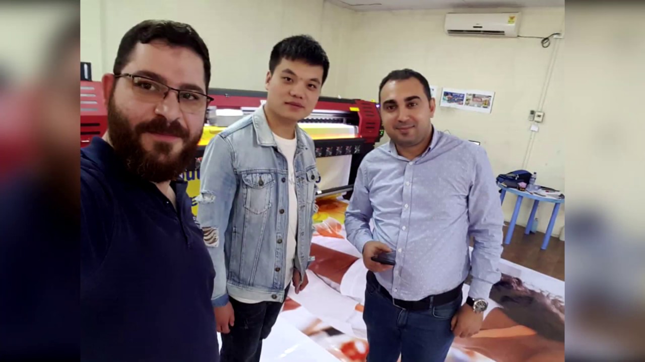Eco Solvent Printer DX5 Series Banner Printing Machine