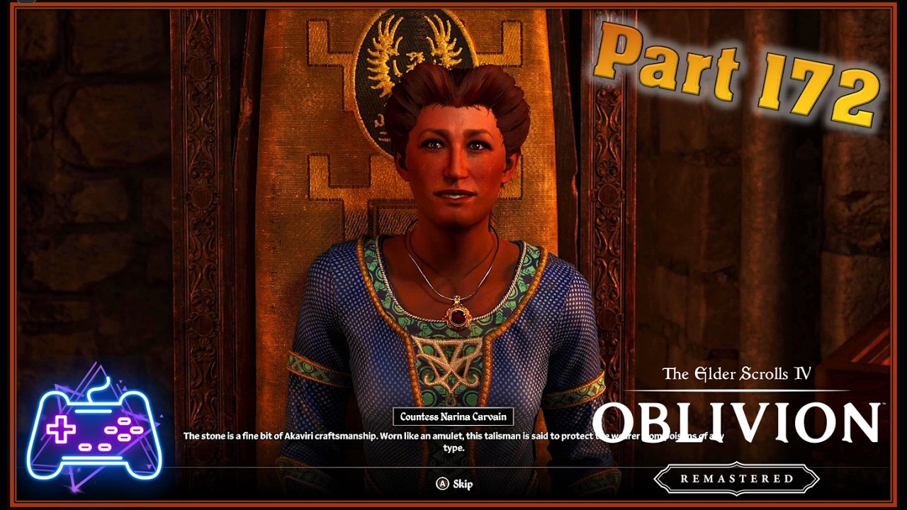 Elder Scrolls IV: Oblivion Remastered (Xbox Series X) (Xclusive Playthrough - Part 172) Secret Vale