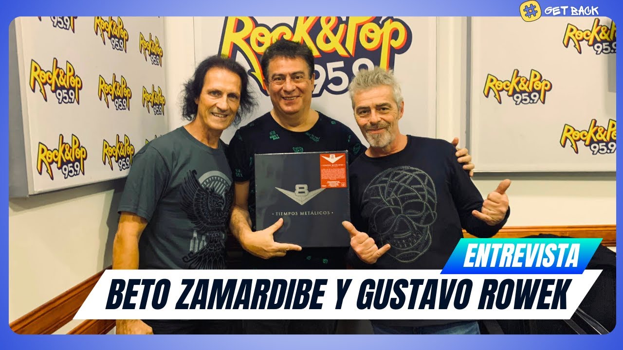 [ENTREVISTA] Beto Zamarbide y Gustavo Rowek, de V8 // 40 años de "Luchando por el Metal"