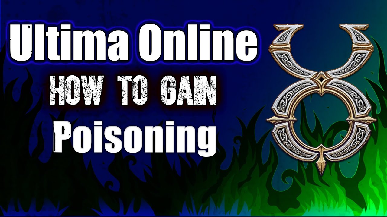 ULTIMA ONLINE | HOW TO GAIN POISONING SKILL | SKILL GAIN SERIES | #ultimaonline #2023 #mmorpg