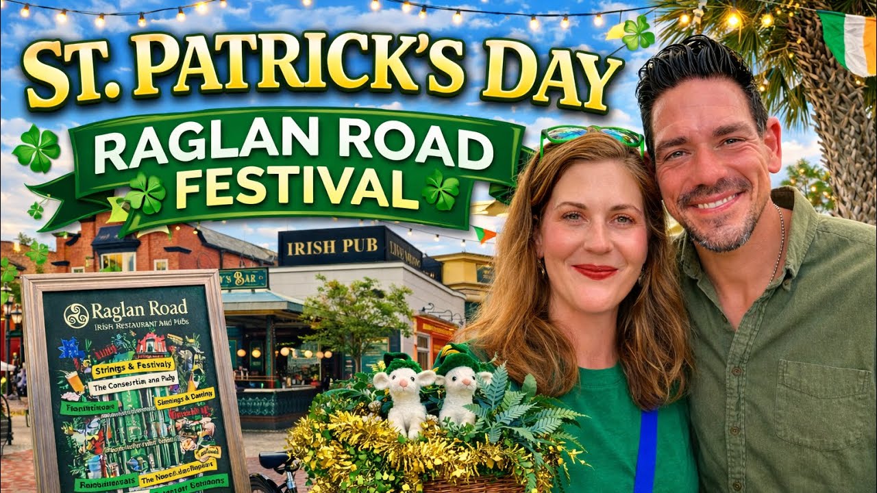 ☘️ ПОТРЯСАЮЩИЙ ДЕНЬ СВЯТОГО ПАТРИКА В ДИСНЕЙ-СПРИНГС! ☘️