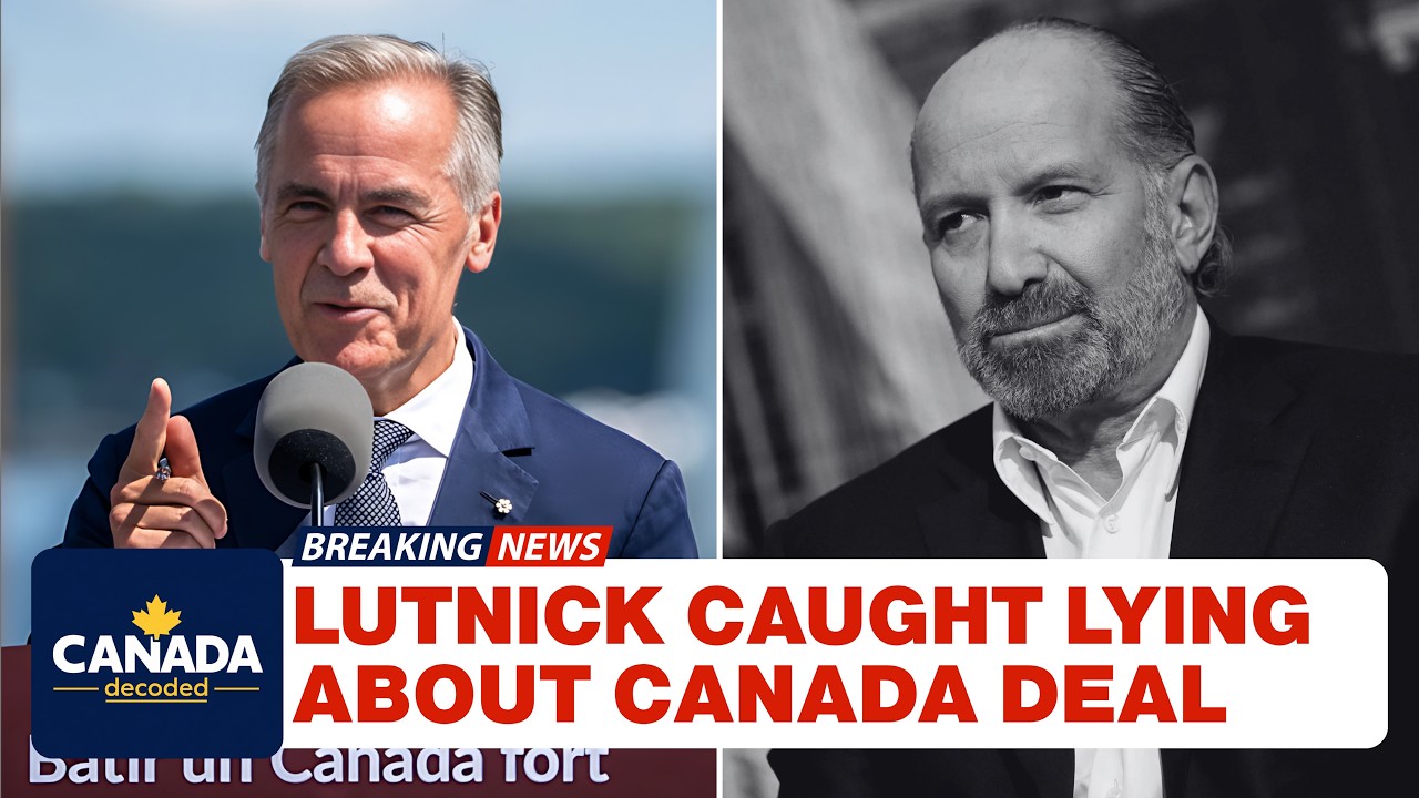Lutnick CAUGHT Contradicting Himself Over Canada Deal