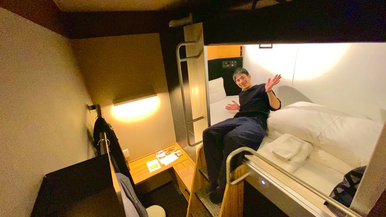 個室のようなカプセルホテルがこちら！『ドーミーイン後楽園』宿泊記