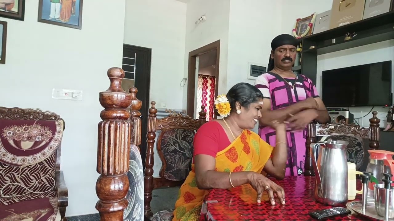 எங்க வீட்டு மருமகள் Part - 4🤣🤣🤣@santha7469 #couplegoals #comedyvideo #comedy