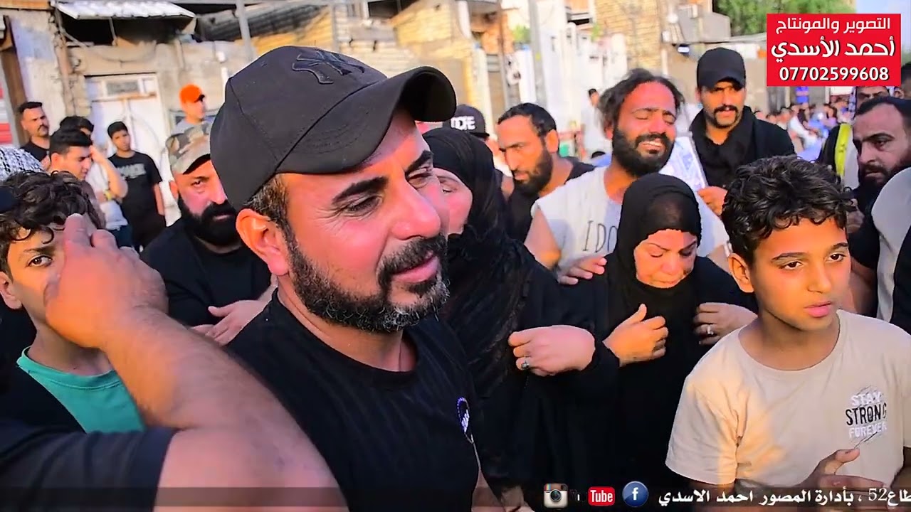 مجلس عزاء الذكرى السنويه المرحومه ام لطيف المكصوصي بصوت الناعي ملا محمود الساعدي لطم