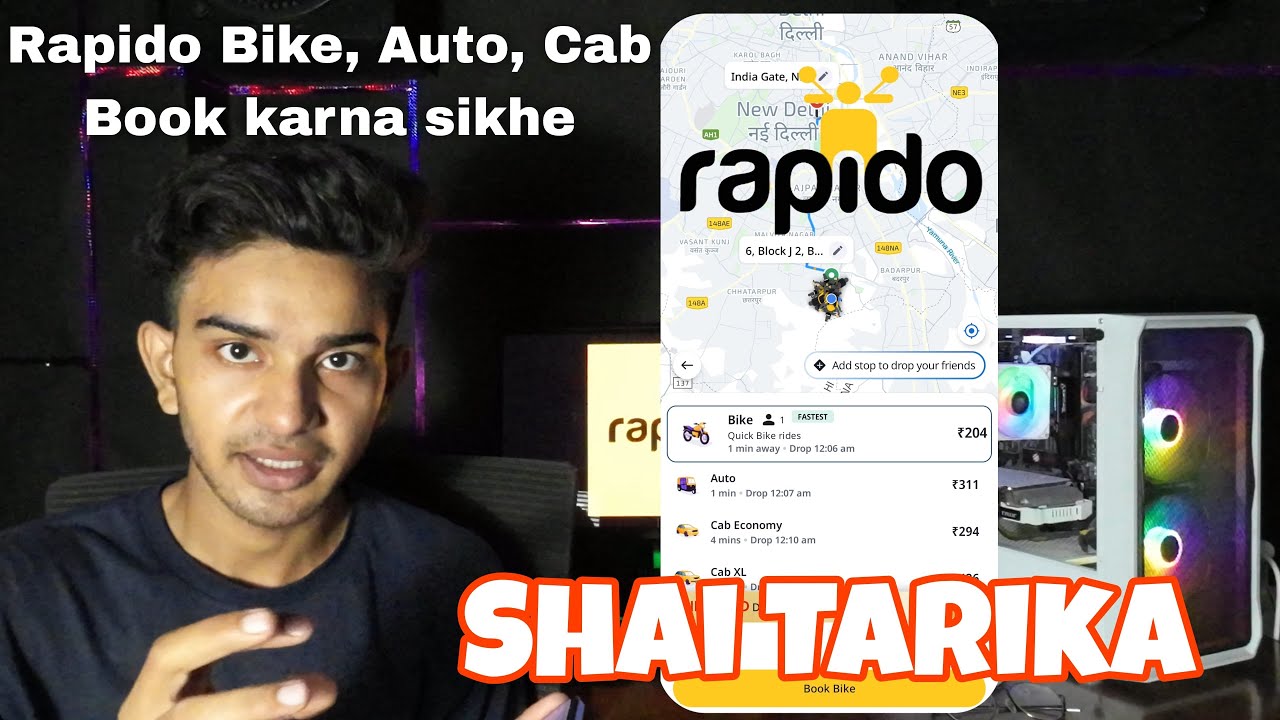 How to book a bike in Rapido | How to use the Rapido app | How to book a Rapido bike | Full Guide