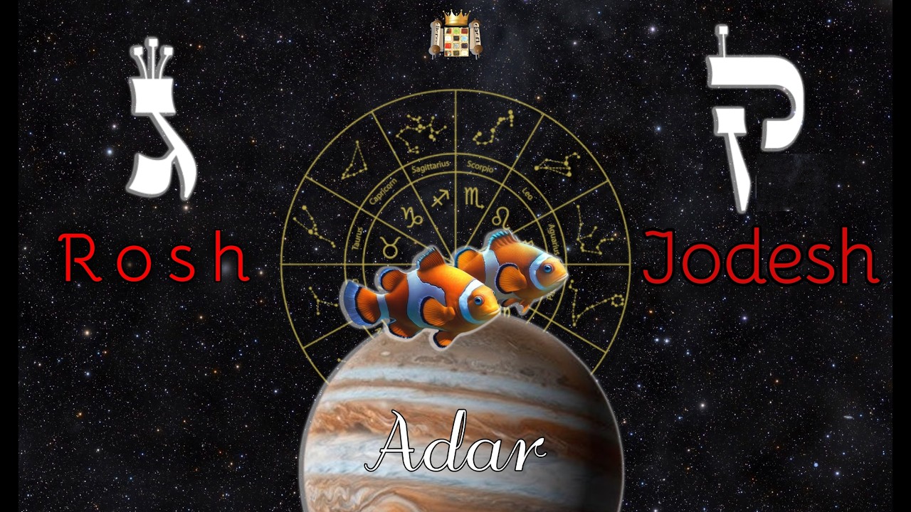 ROSH JODESH ADAR- LUNA NUEVA DE PICSIS 🌘🐟♓