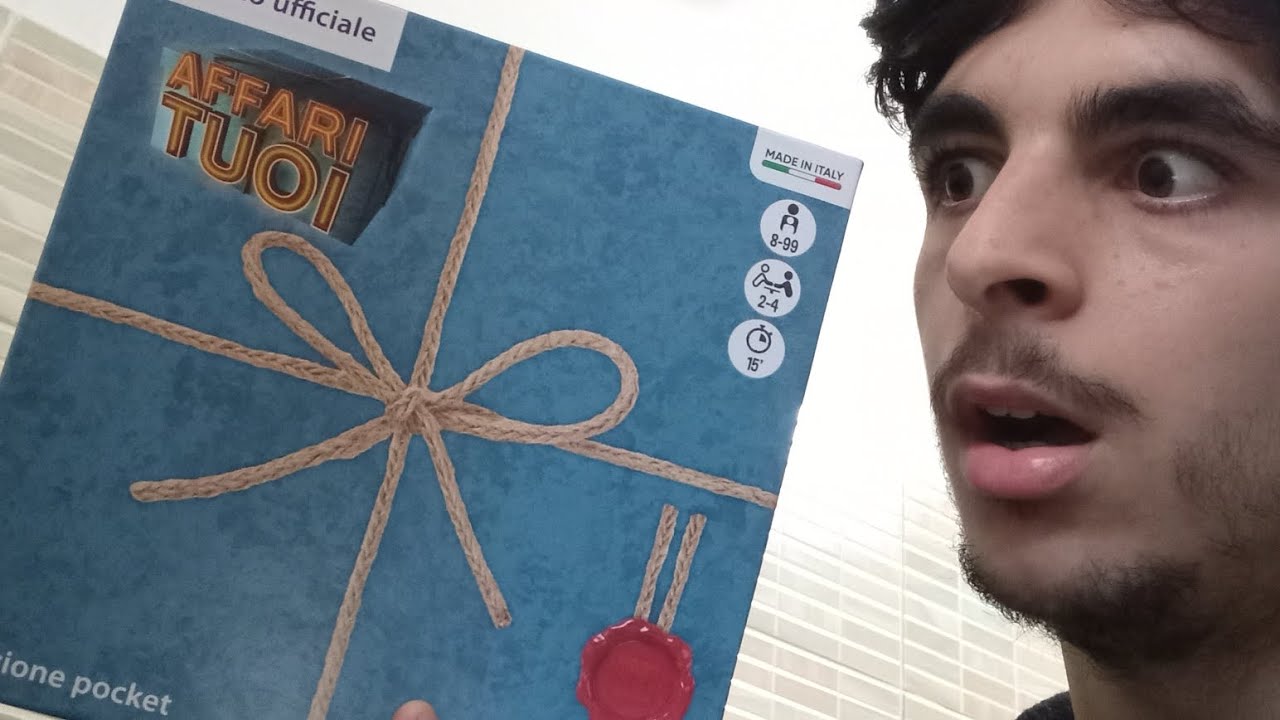 mi sono comprato un gioco affari tuoi(bellissimo)💙