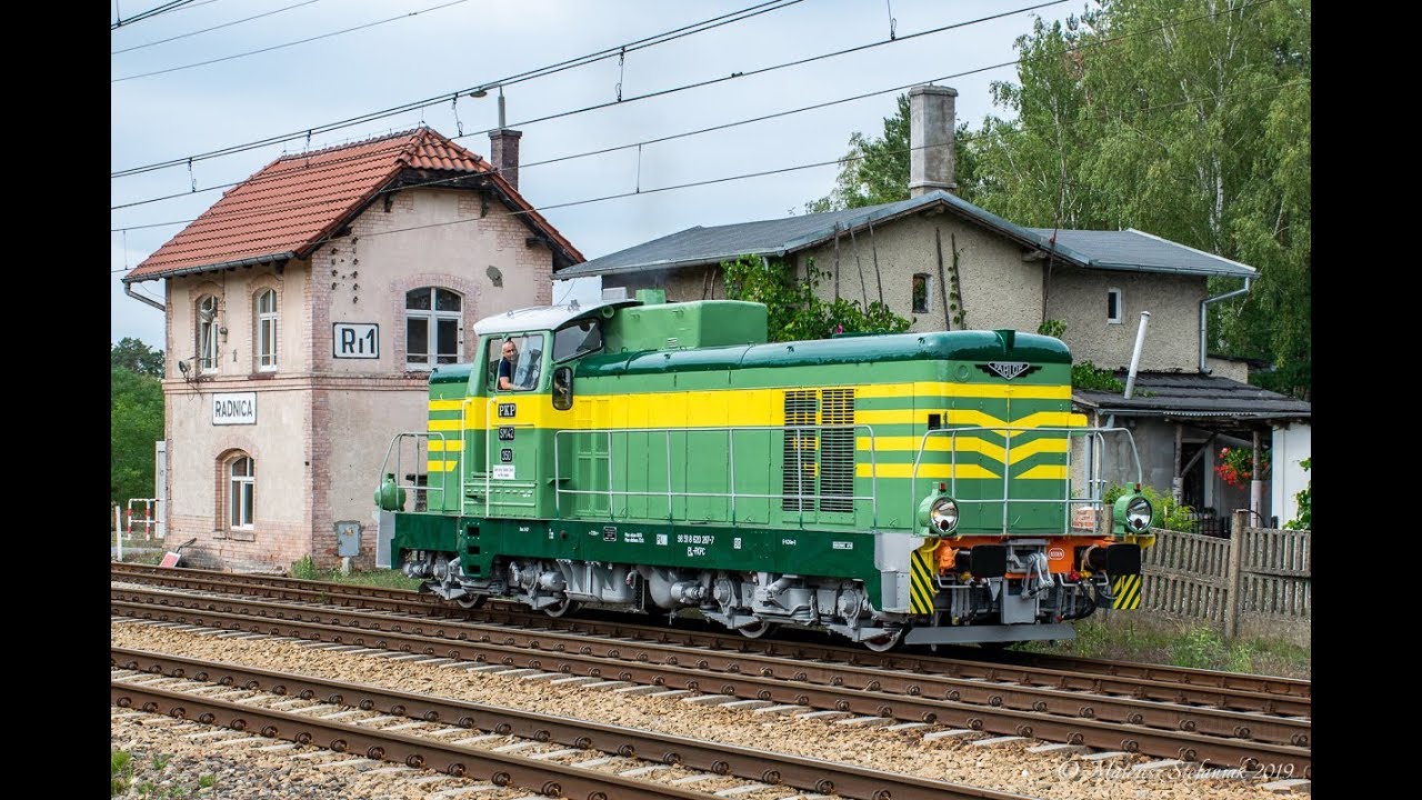 SM42-350 w nowym historycznym malowaniu na jeździe pr&oacute;bnej!