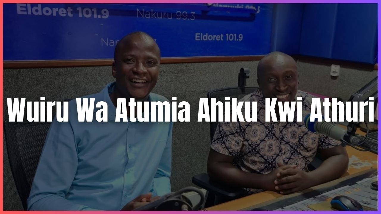 Atumia Kwona  Sayuni Thutha Ya Gataru kuhorera Iria Gatagati.  Kwigangara Show.  Gathaiya Na Ngoni