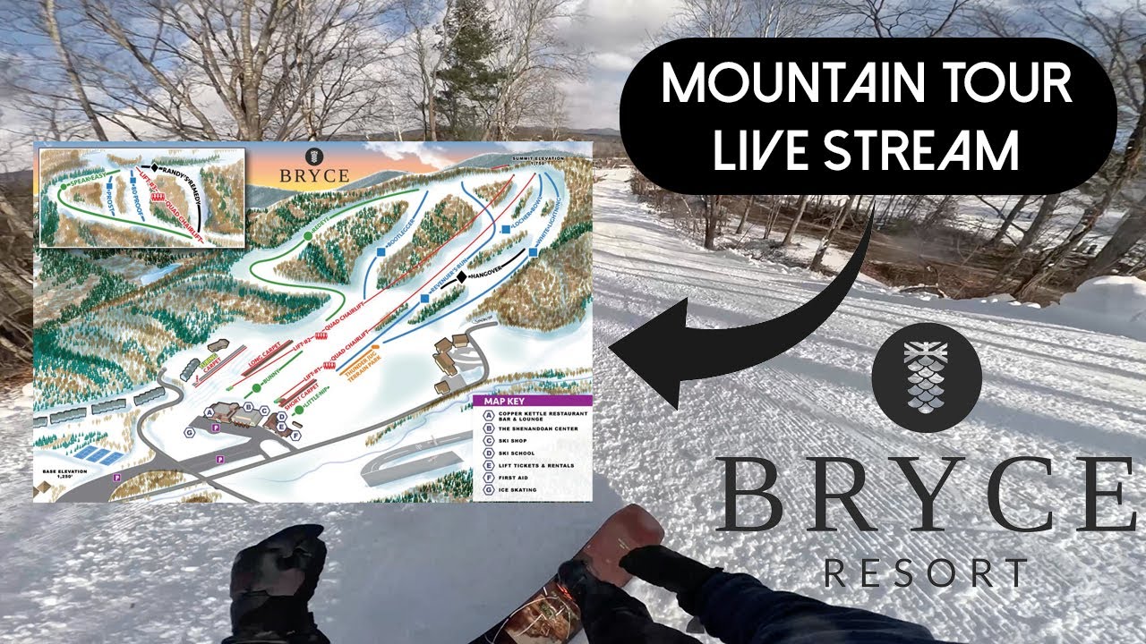 Riding Every OPEN Run At Bryce Ski Resort in Basye, VA