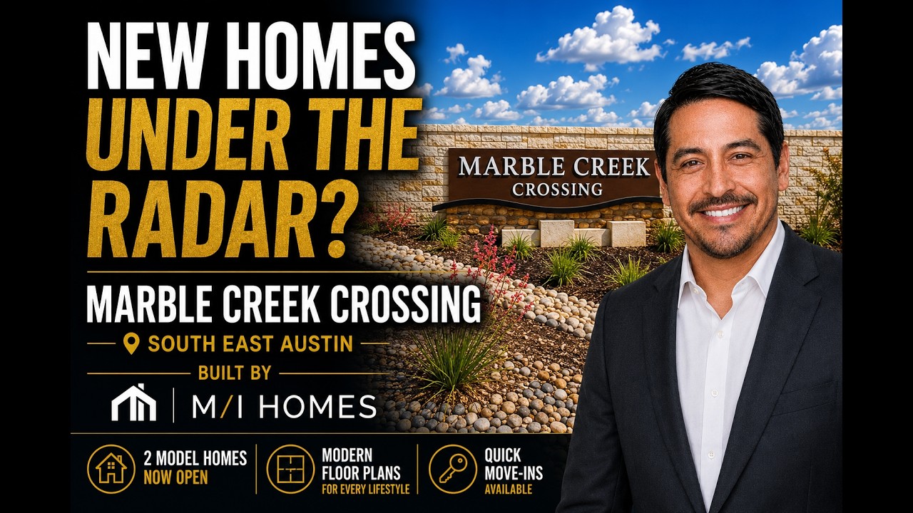 Southeast Austin New Construction | Marble Creek Crossing | M/I Homes