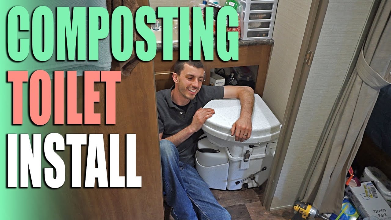 Composting Toilet by Nature's Head Install - RV Upgrades