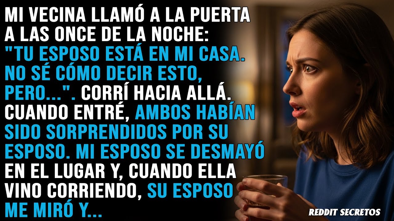 Mi vecina llamó a la puerta a las once de la noche: 