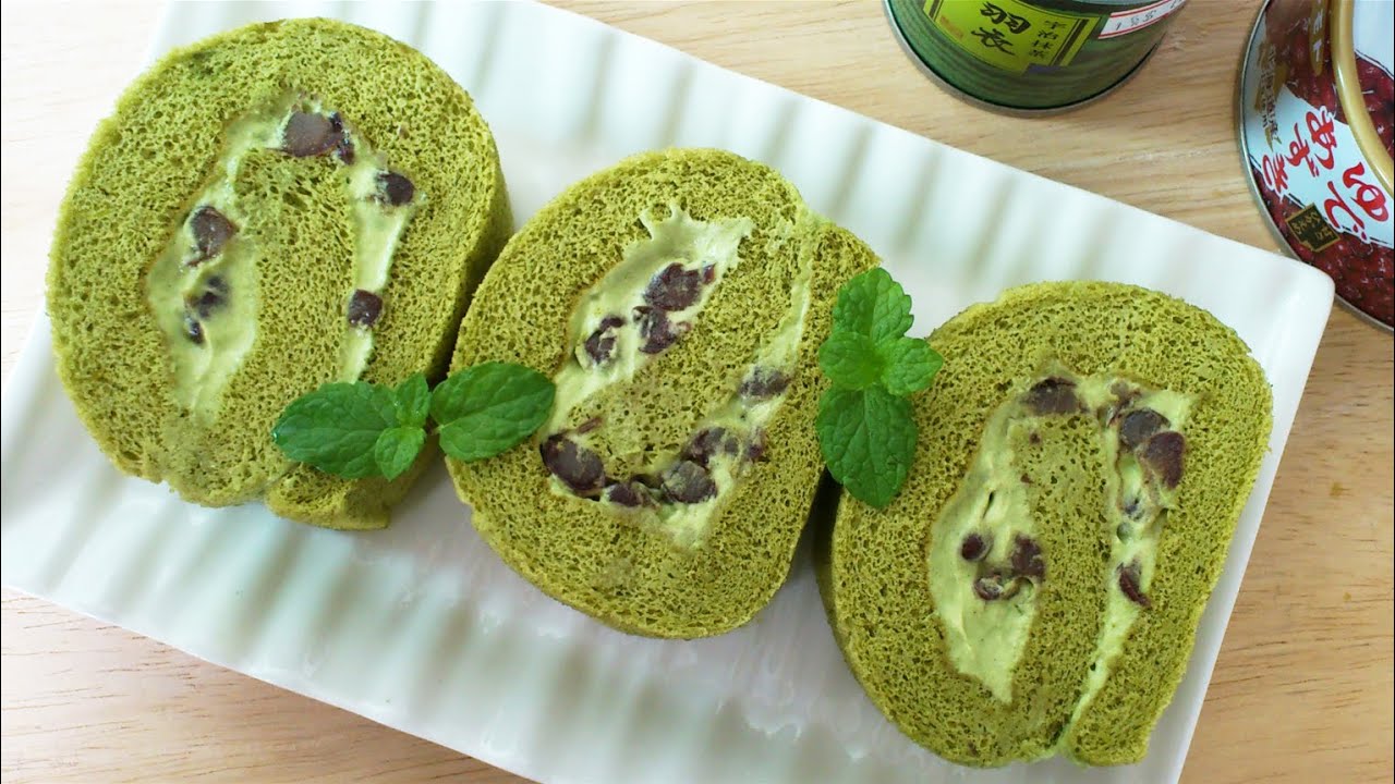 Matcha Swiss Roll (抹茶瑞士蛋糕卷) **