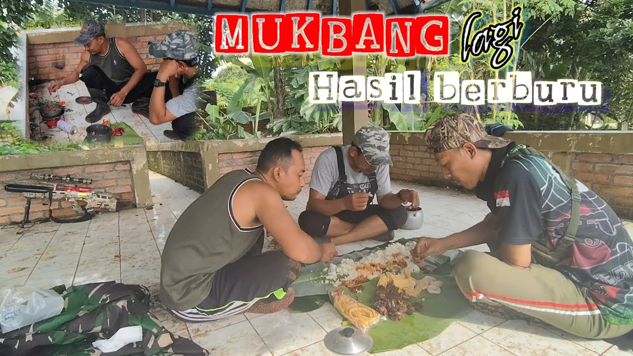 MUKBANG HASIL BERBURU LAGI @tottohuntingvlog #hunting #berburu #mukbang 