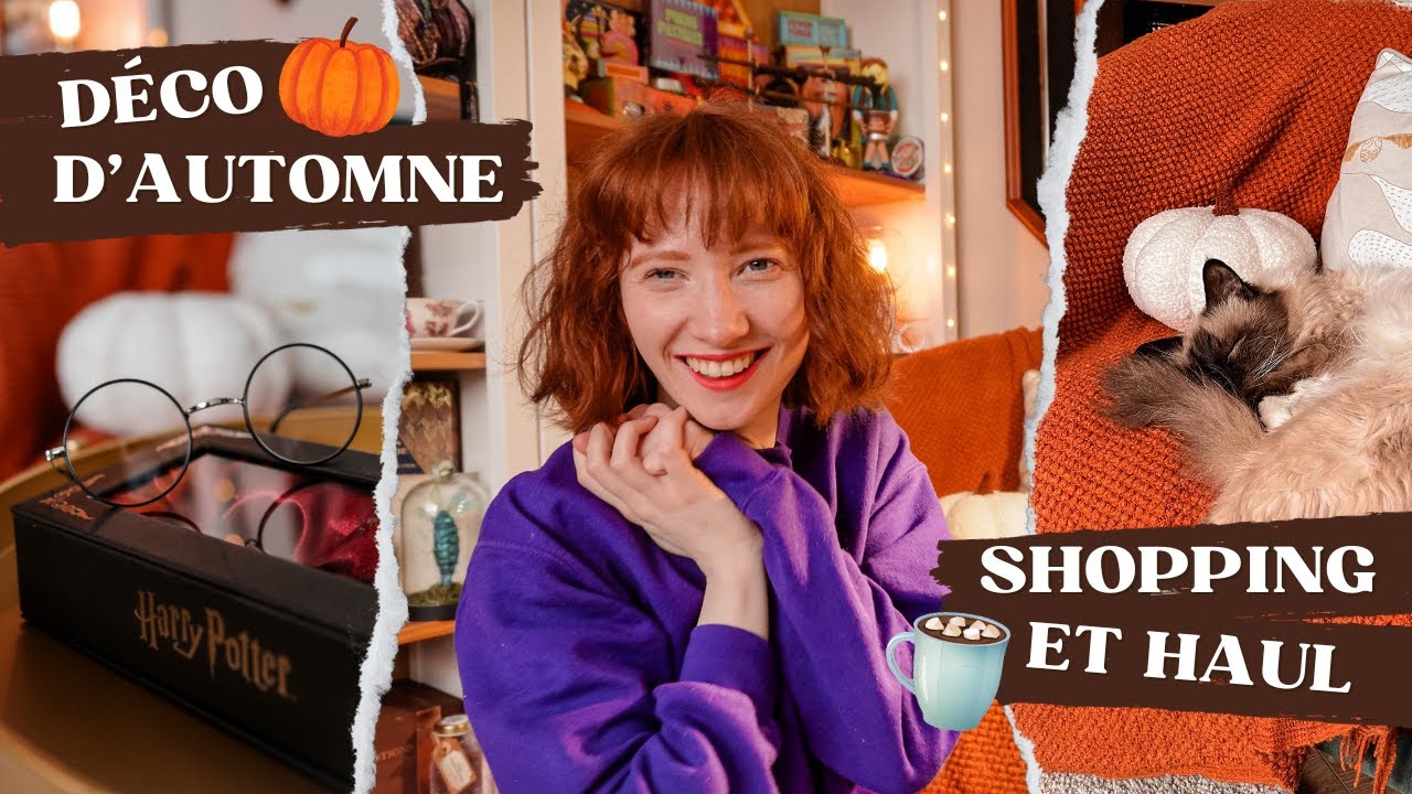 Nouveaux objets Harry Potter et décoration d'automne 🎃 | Vlog automnale