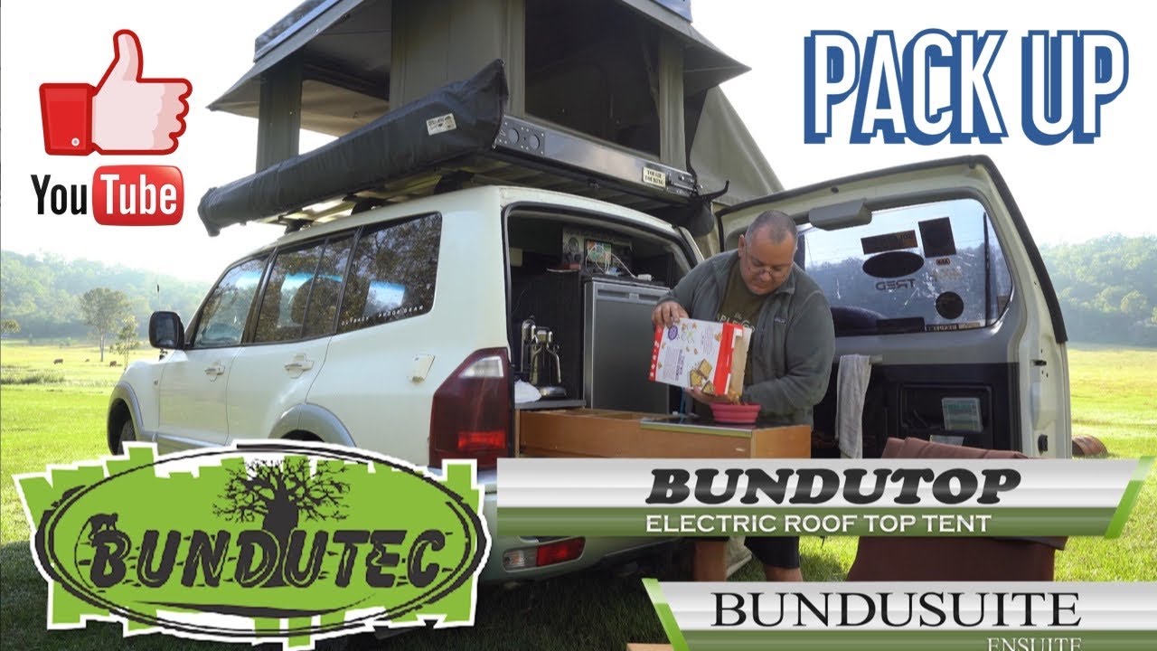 Bundutec Camp Setup Pack Up Demonstration including Bundusuite and awning cover.