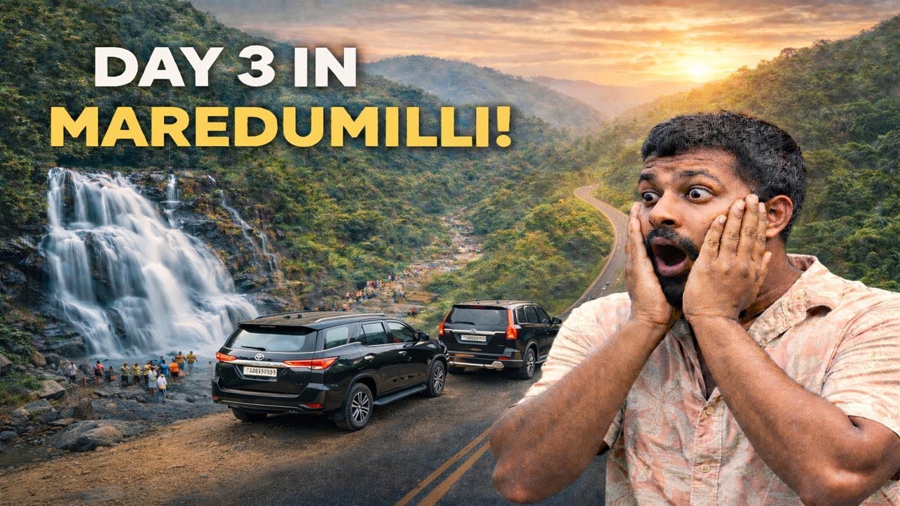 Day 3 in MAREDUMILLI Was Unreal 😍 | View Points & Vibes #telugu #andhrapradesh #travel #maredumilli