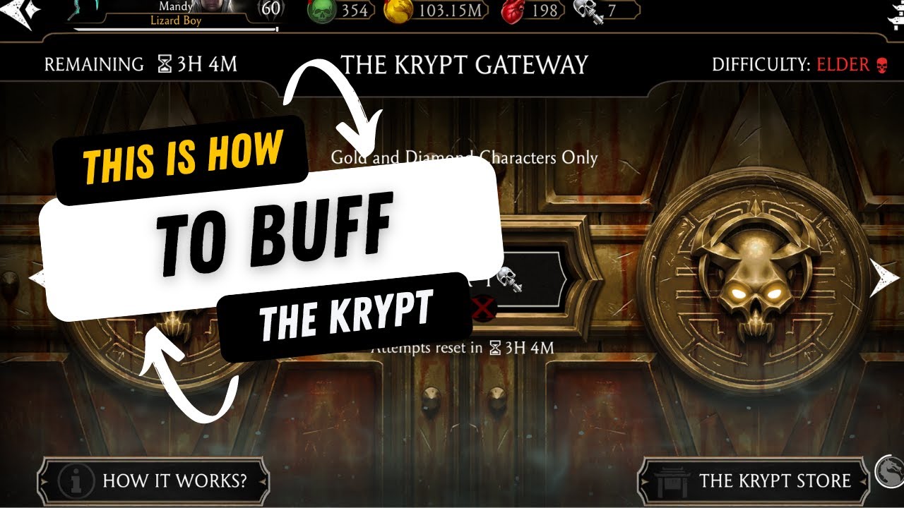 This is HOW to make the KRYPT better! MK Mobile