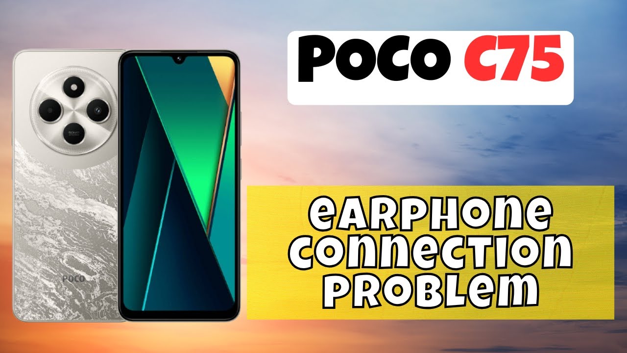 Solution to Headphone jack problem and earphone connection problem fix  POCO C75