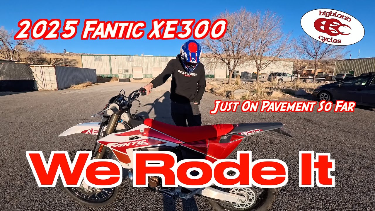 2025 Fantic XE300 First Test Ride | Fantic In USA | Dirt Soon | Highland Cycles