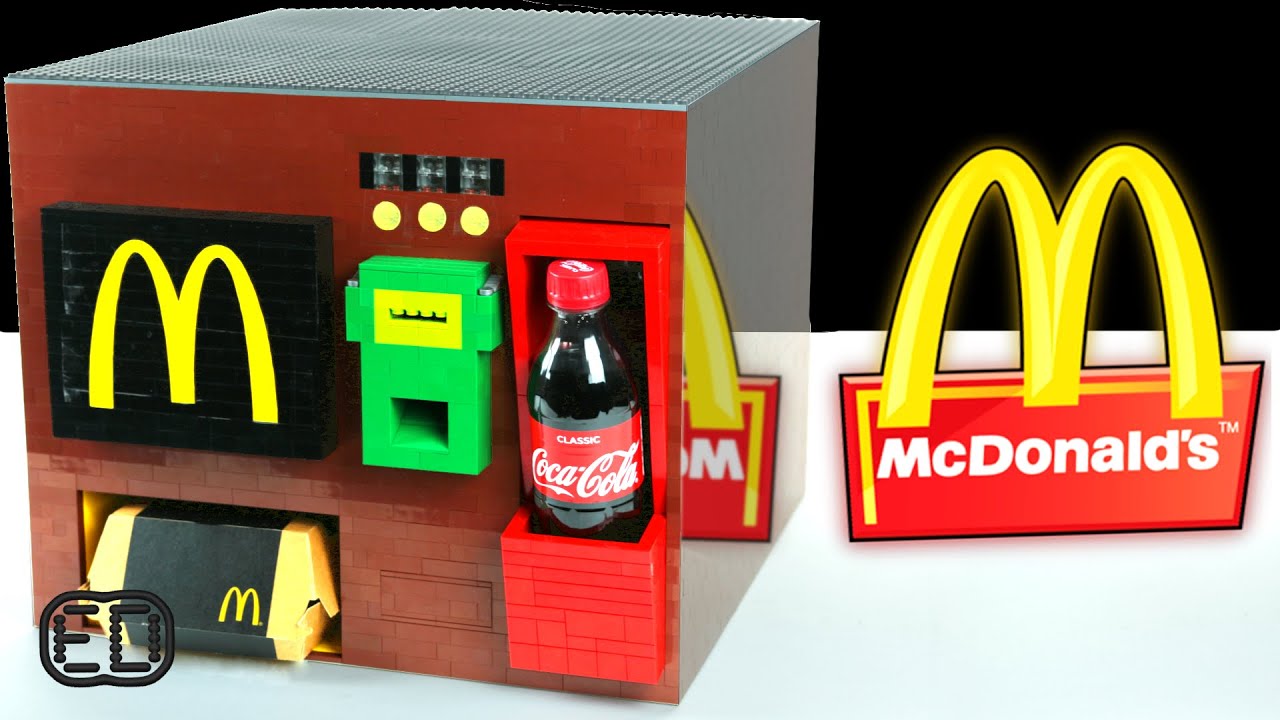 Lego McDonald's Machine | Homestyle Burgers & Coca Cola