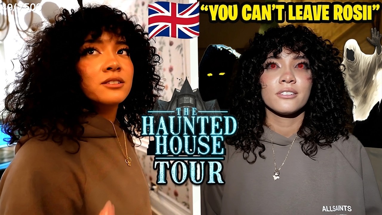 Cinna & Rosii Haunted UK AirBnb House Tour Goes Wrong | Cinna Gets Possessed