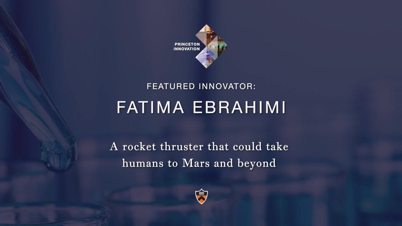 Fatima Ebrahimi - A rocket thruster for travel to Mars