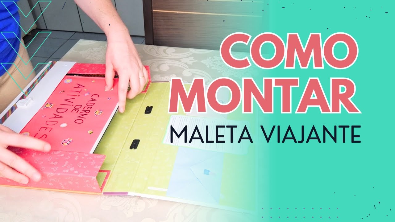 Vem comigo montar a MALETA VIAJANTE para o CULTO NO LAR | MINISTÉRIO INFANTIL