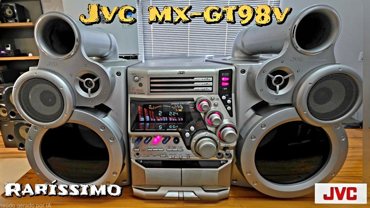 RARÍSSIMO JVC MX-GT98V IMPORTADO 😲