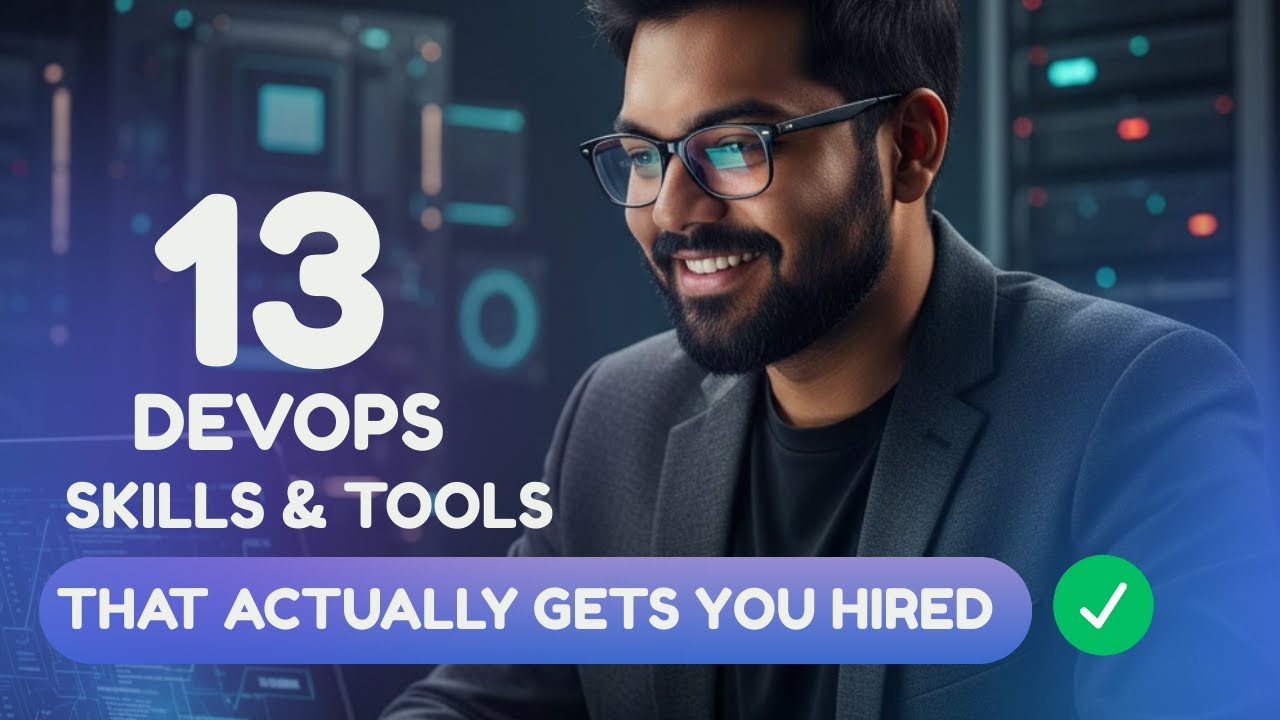 Top 13 DevOps Skills and Tools to get HIRED easily in 2026